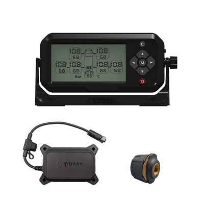 2-22 Wheeelsのためのトグル スイッチTPMSの解決RS232信号LCDの表示のトラックTPMS