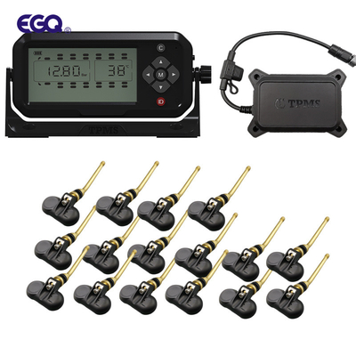 16 輪バルブ ステム センサーの中継器および受信機が付いている ACC はトレーラー タイヤ TPMS システムを入力します