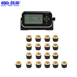 IP67 18タイヤのトラックTPMSのタイヤ空気圧のモニタリング システム