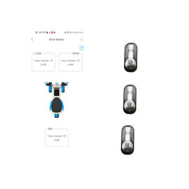 実時間ブルートゥースの後部3動かされたオートバイTPMS