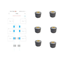 120 Psiのタイヤ圧力モニタリング システムAPP Bluetooth実時間車TPMSシステム