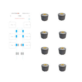 EGQ BLE 4.0の2.4Ghzタイヤの空気圧のモニタリング システムBluetooth車TPMS