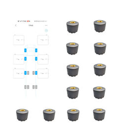 FCCのタイヤ圧力モニタリング システム8センサーのBluetoothのタイヤの空気圧のモニター