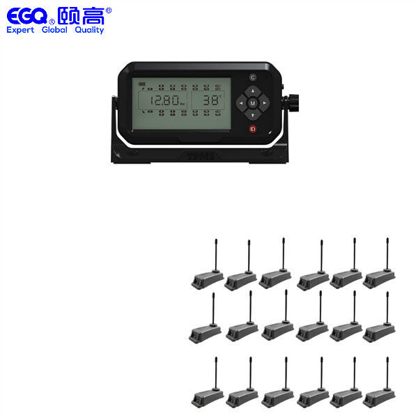 RS232トラックTPMSシステム22車輪345mAh 433.92HMz弁のタイプ センサー