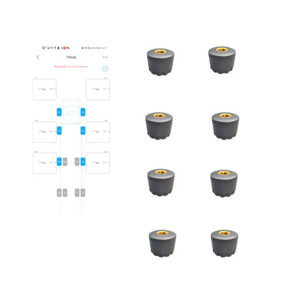 EGQ BLE 4.0の2.4Ghzタイヤの空気圧のモニタリング システムBluetooth車TPMS